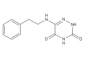 6-(phenethylamino)-2H-1,2,4-triazine-3,5-quinone