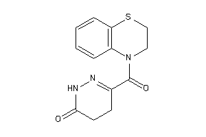 3-(2,3-dihydro-1,4-benzothiazine-4-carbonyl)-4,5-dihydro-1H-pyridazin-6-one