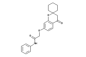 Image of 2-(4-ketospiro[chroman-2,1'-cyclohexane]-7-yl)oxy-N-phenyl-acetamide
