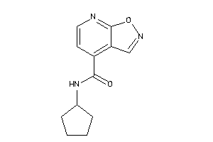 N-cyclopentylisoxazolo[5,4-b]pyridine-4-carboxamide