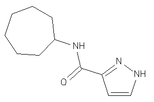 N-cycloheptyl-1H-pyrazole-3-carboxamide