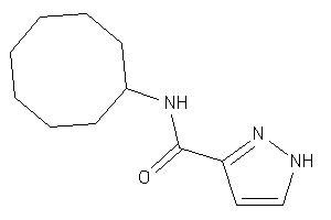 N-cyclooctyl-1H-pyrazole-3-carboxamide