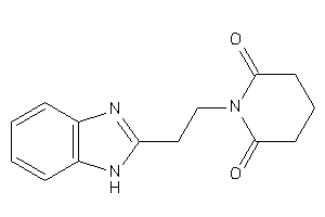 1-[2-(1H-benzimidazol-2-yl)ethyl]piperidine-2,6-quinone