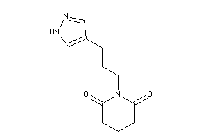 1-[3-(1H-pyrazol-4-yl)propyl]piperidine-2,6-quinone