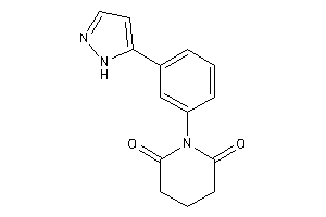 1-[3-(1H-pyrazol-5-yl)phenyl]piperidine-2,6-quinone