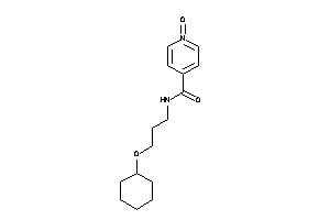 N-[3-(cyclohexoxy)propyl]-1-keto-isonicotinamide