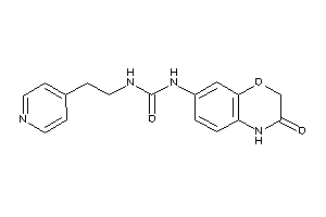 1-(3-keto-4H-1,4-benzoxazin-7-yl)-3-[2-(4-pyridyl)ethyl]urea