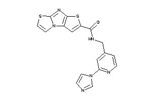 N-[(2-imidazol-1-yl-4-pyridyl)methyl]BLAHcarboxamide