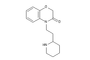 4-[2-(2-piperidyl)ethyl]-1,4-benzoxazin-3-one