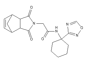 2-(diketoBLAHyl)-N-[1-(1,2,4-oxadiazol-3-yl)cyclohexyl]acetamide