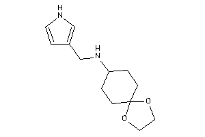 1,4-dioxaspiro[4.5]decan-8-yl(1H-pyrrol-3-ylmethyl)amine