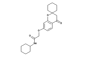 Image of N-cyclohexyl-2-(4-ketospiro[chroman-2,1'-cyclohexane]-7-yl)oxy-acetamide
