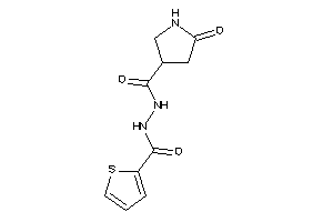 5-keto-N'-(2-thenoyl)pyrrolidine-3-carbohydrazide