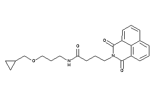 N-[3-(cyclopropylmethoxy)propyl]-4-(diketoBLAHyl)butyramide