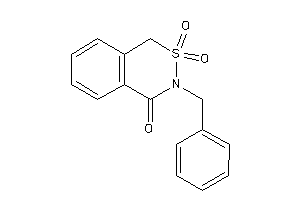 3-benzyl-2,2-diketo-1H-benzo[d]thiazin-4-one