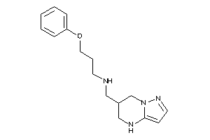 3-phenoxypropyl(4,5,6,7-tetrahydropyrazolo[1,5-a]pyrimidin-6-ylmethyl)amine