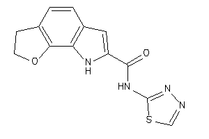 N-(1,3,4-thiadiazol-2-yl)-3,8-dihydro-2H-furo[3,2-g]indole-7-carboxamide
