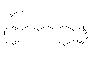 4,5,6,7-tetrahydropyrazolo[1,5-a]pyrimidin-6-ylmethyl(thiochroman-4-yl)amine