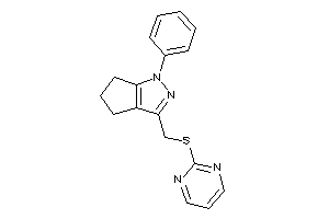 1-phenyl-3-[(2-pyrimidylthio)methyl]-5,6-dihydro-4H-cyclopenta[c]pyrazole