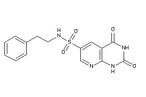 2,4-diketo-N-phenethyl-1H-pyrido[2,3-d]pyrimidine-6-sulfonamide