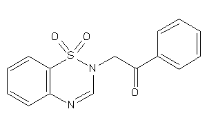 2-(1,1-diketobenzo[e][1,2,4]thiadiazin-2-yl)-1-phenyl-ethanone