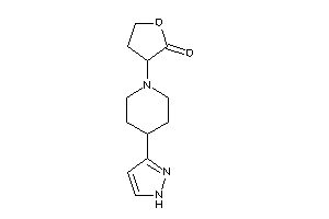 3-[4-(1H-pyrazol-3-yl)piperidino]tetrahydrofuran-2-one