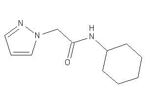 N-cyclohexyl-2-pyrazol-1-yl-acetamide