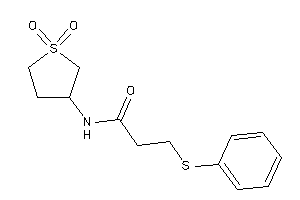 N-(1,1-diketothiolan-3-yl)-3-(phenylthio)propionamide