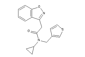 N-cyclopropyl-2-indoxazen-3-yl-N-(3-thenyl)acetamide