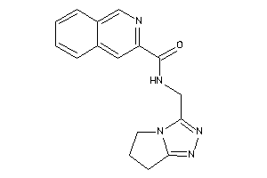 N-(6,7-dihydro-5H-pyrrolo[2,1-c][1,2,4]triazol-3-ylmethyl)isoquinoline-3-carboxamide