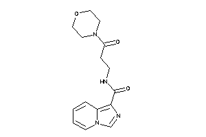 N-(3-keto-3-morpholino-propyl)imidazo[1,5-a]pyridine-1-carboxamide