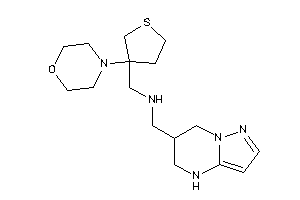 (3-morpholinotetrahydrothiophen-3-yl)methyl-(4,5,6,7-tetrahydropyrazolo[1,5-a]pyrimidin-6-ylmethyl)amine