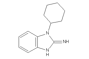 (3-cyclohexyl-1H-benzimidazol-2-ylidene)amine