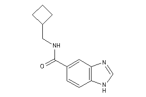 N-(cyclobutylmethyl)-1H-benzimidazole-5-carboxamide