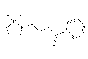 Image of N-[2-(1,1-diketo-1,2-thiazolidin-2-yl)ethyl]benzamide