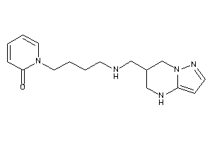 1-[4-(4,5,6,7-tetrahydropyrazolo[1,5-a]pyrimidin-6-ylmethylamino)butyl]-2-pyridone