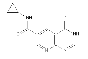 Image of N-cyclopropyl-4-keto-3H-pyrido[2,3-d]pyrimidine-6-carboxamide