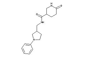 6-keto-N-[(1-phenylpyrrolidin-3-yl)methyl]nipecotamide