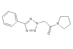 2-(5-phenyltetrazol-2-yl)-1-pyrrolidino-ethanone