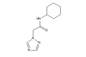 N-cyclohexyl-2-(1,2,4-triazol-1-yl)acetamide