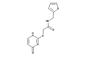 N-(2-furfuryl)-2-[(4-keto-1H-pyrimidin-2-yl)thio]acetamide
