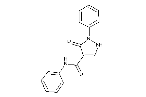 5-keto-N,1-diphenyl-3-pyrazoline-4-carboxamide