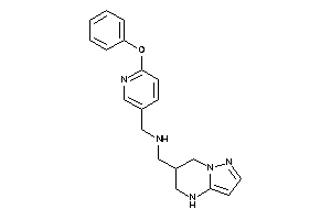 (6-phenoxy-3-pyridyl)methyl-(4,5,6,7-tetrahydropyrazolo[1,5-a]pyrimidin-6-ylmethyl)amine