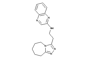 Quinoxalin-2-yl-[2-(6,7,8,9-tetrahydro-5H-[1,2,4]triazolo[4,3-a]azepin-3-yl)ethyl]amine