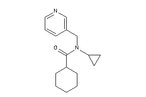 N-cyclopropyl-N-(3-pyridylmethyl)cyclohexanecarboxamide