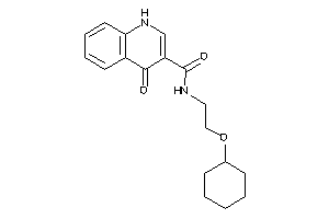 N-[2-(cyclohexoxy)ethyl]-4-keto-1H-quinoline-3-carboxamide