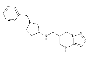 (1-benzylpyrrolidin-3-yl)-(4,5,6,7-tetrahydropyrazolo[1,5-a]pyrimidin-6-ylmethyl)amine