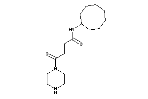 N-cyclooctyl-4-keto-4-piperazino-butyramide