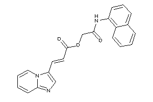 3-imidazo[1,2-a]pyridin-3-ylacrylic Acid [2-keto-2-(1-naphthylamino)ethyl] Ester