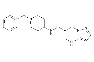 (1-benzyl-4-piperidyl)-(4,5,6,7-tetrahydropyrazolo[1,5-a]pyrimidin-6-ylmethyl)amine